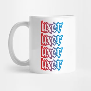 UXER (Siglas de ''Unidos X El Rock'') Mug